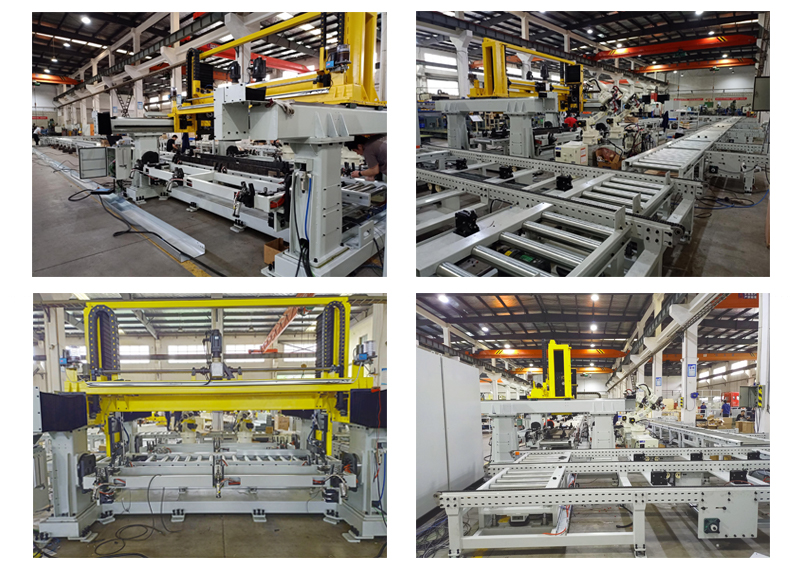 龍門吊上梁、立柱機(jī)器人弧焊流水線